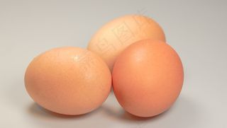 鸡蛋，食物，圆形，棕色