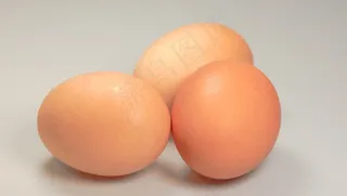 鸡蛋，食物，圆形，棕色