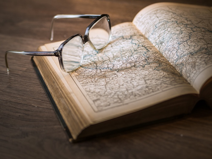 知识，书，图书馆，眼镜，教科书