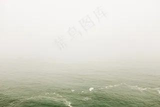 水，海洋，沧海，天空，有雾，雾，波，湿，地平线