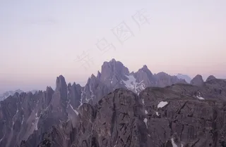山峦,长城,树,风景,云雾,山自然岩石高清壁纸
