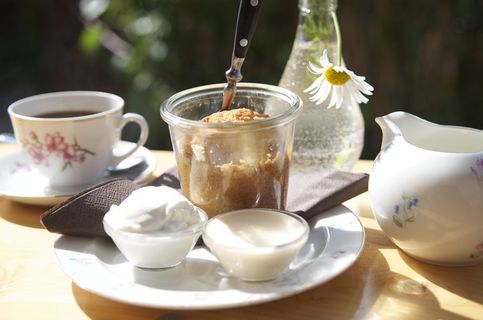 早餐，咖啡，咖啡厅，蛋糕，甜食，糕点