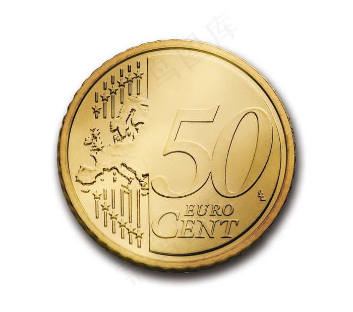 美分，50，欧元，硬币，货币，欧洲，钱，财富