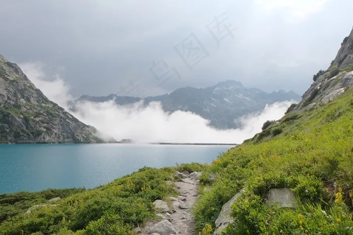 峡湾，山谷，景观，风景，户外