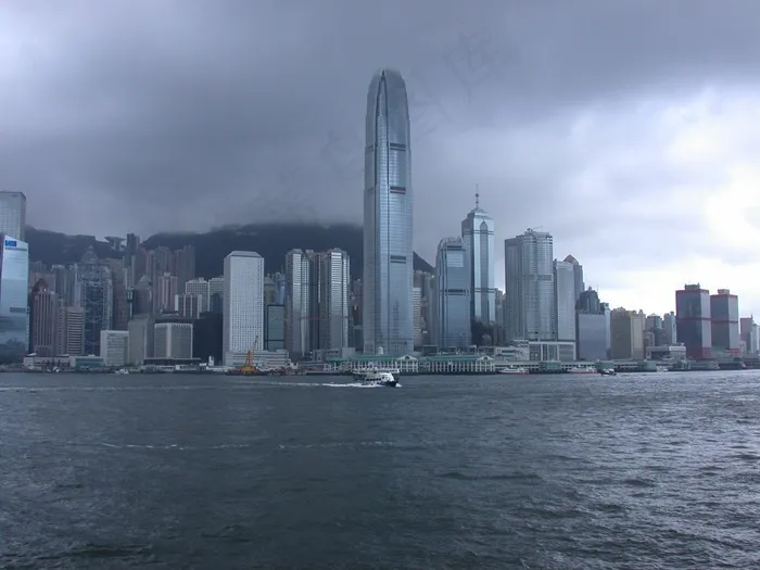 香港，天际线，中国，中文，城市，城市