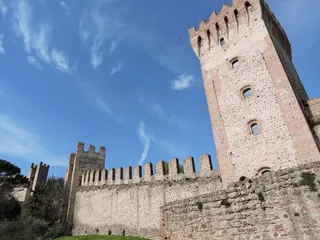 城堡，Torre，中世纪，墙壁，设防，天空