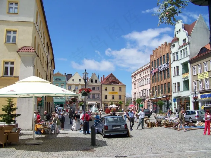 喷泉，扎里，城镇广场，建筑，建筑