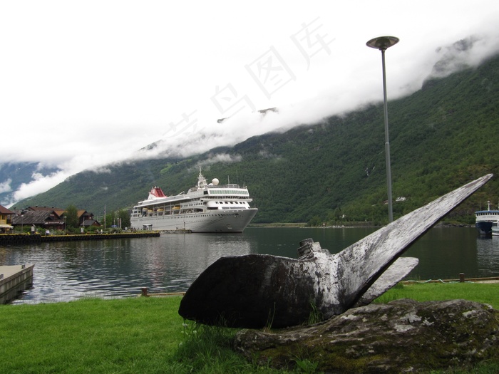 游轮，挪威，旅行，假期，峡湾，船舶