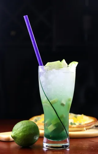 冰，饮料，柠檬