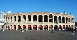 竞技场，维罗纳，广场，胸罩，意大利