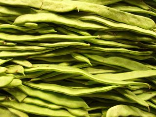 豆，蔬菜，绿色，厨师，市场，健康，食品