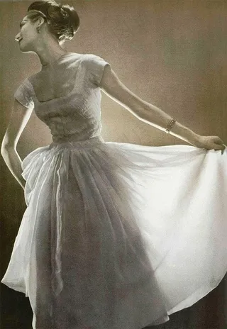 1950年代纯粹的连衣裙