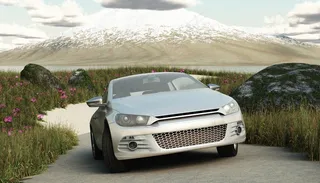 汽车，Pkw，车辆，敢于，汽车，聚光灯