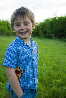 男孩，儿童，无罪，微笑