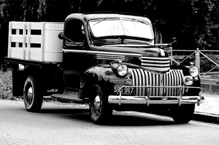 汽车，雪佛兰，货车，建于1942年，美国