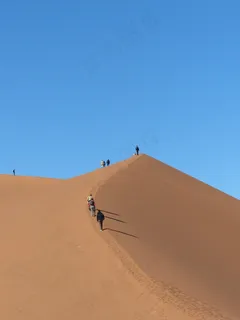 Sossusvlei,沙丘,上升,游客,旅游,沙漠 Sossusvlei,沙丘,上升,游客,旅游,沙漠
