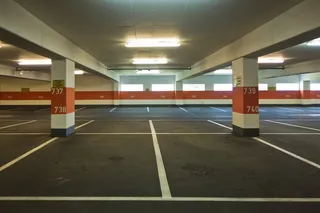 多层停车场，停车场，公寓，停车场，停车场