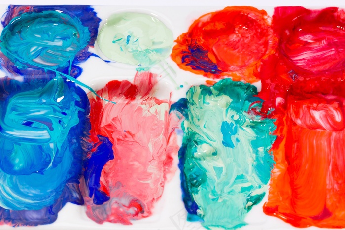 范围，工具，画家，艺术家，多彩，威尔斯