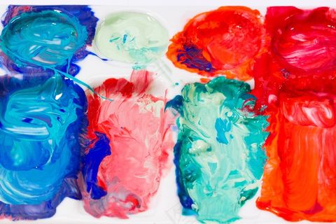 范围，工具，画家，艺术家，多彩，威尔斯