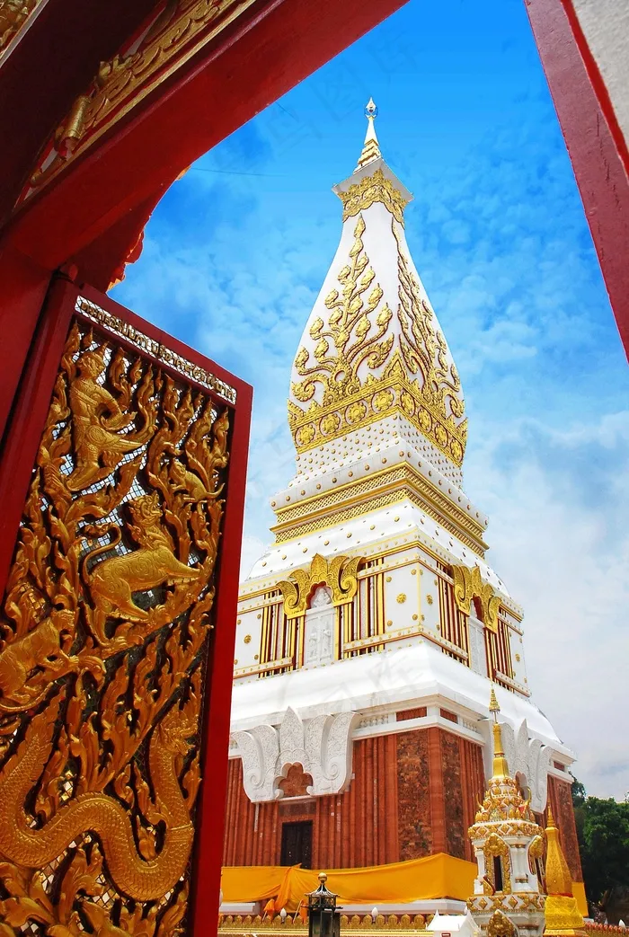 寺，泰国，泰国艺术，地标，塔，佛教