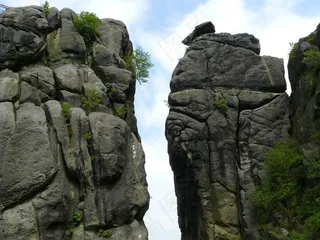 Extermsteine，石头，山，岩，自然
