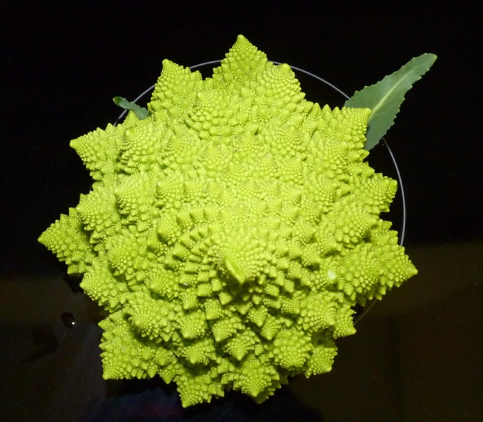 蔬菜，Romanesco，绿色，食品