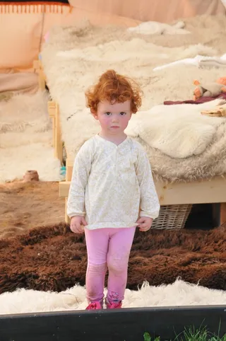 儿童，女孩，红头发