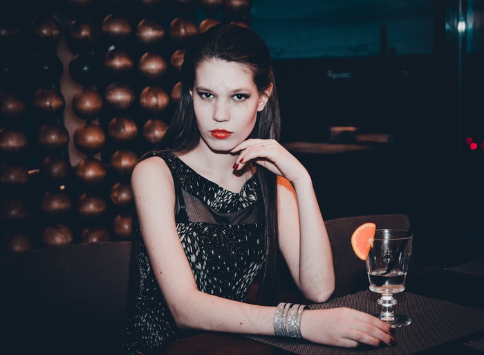 女孩，模型，美女，金发，年轻，肖像，女人