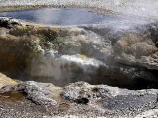 黄石国家公园，怀俄明州，美国，景观