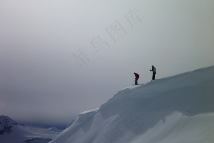 加拿大，惠斯勒，雪，山，高山滑雪，自然