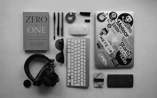 物件，设备，分类，整洁，有条理，书桌