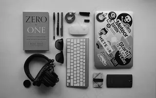 物件，设备，分类，整洁，有条理，书桌