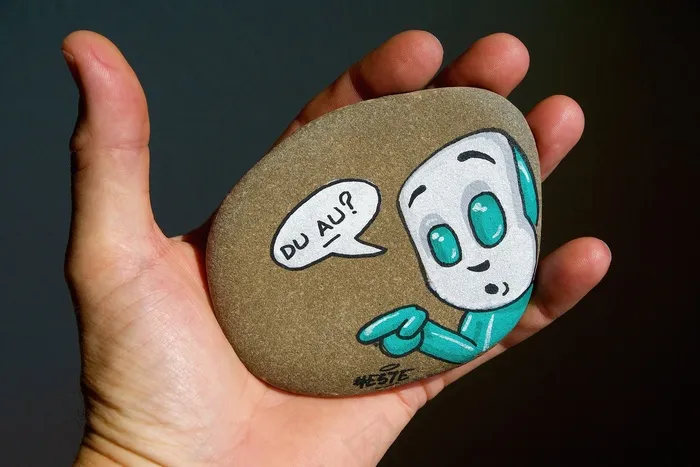 手，石头，绘图，图形，使馆，问题