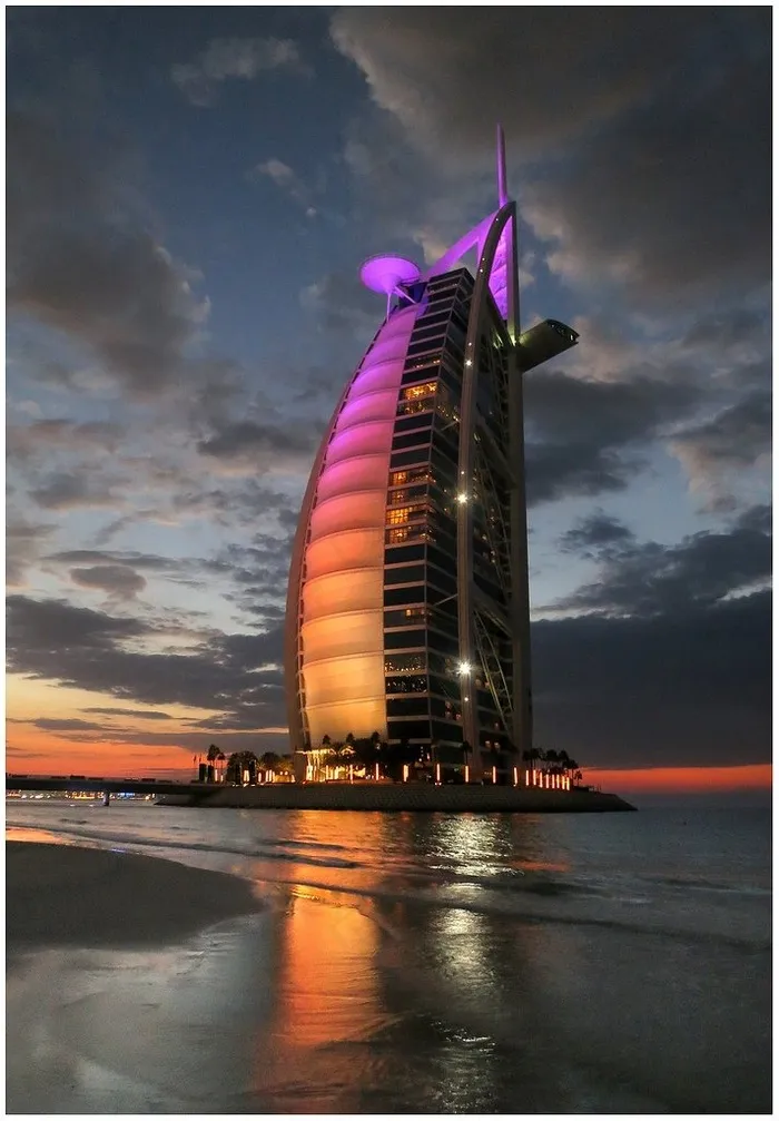 建筑,夜景照明,工艺品,寺塔,上海外滩,Burj Al Arab-Dubai