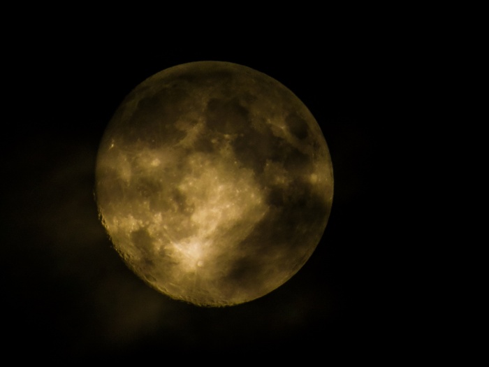 满月，夜晚，月亮，月光，心情，黄金，天空