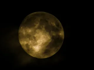 满月，夜晚，月亮，月光，心情，黄金，天空