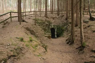 Mittlerer Schmutzler Stollen，Goldkronach，金，矿