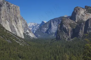 优胜美地，山，半穹顶，自然，公园，加利福尼亚州