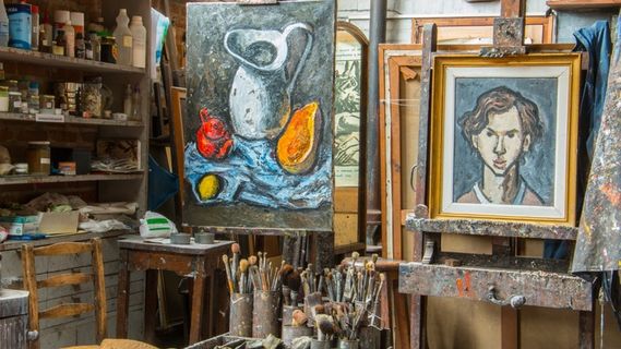 图片，艺术，绘画，刷子