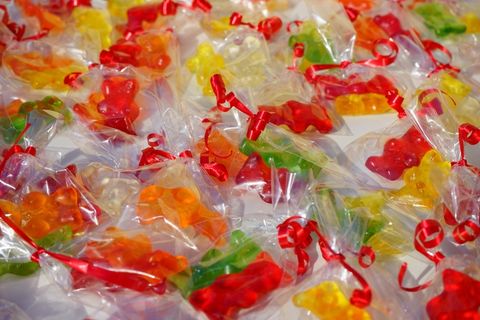 软糖熊，包装，香囊，米粉，玻璃纸