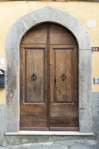 门，输入，木材，房屋入口，前门