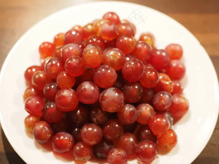 葡萄，水果，食用葡萄，蓝色，蓝色葡萄