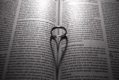 圣经，宗教，爱情，信仰，一对，恋爱中，婚姻