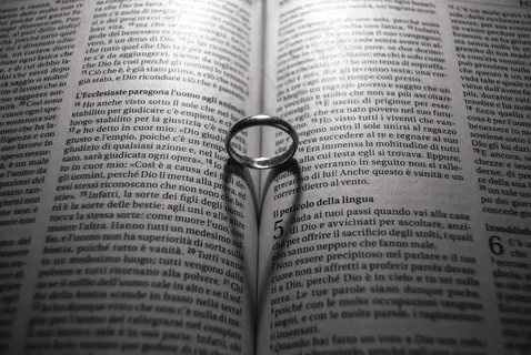 圣经，宗教，爱情，信仰，一对，恋爱中，婚姻