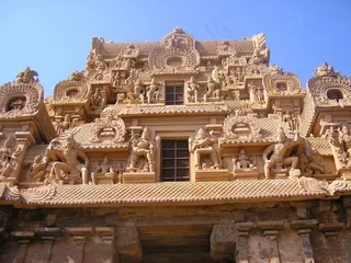 寺，Brihadeeswara，Gopuram，架构，南部