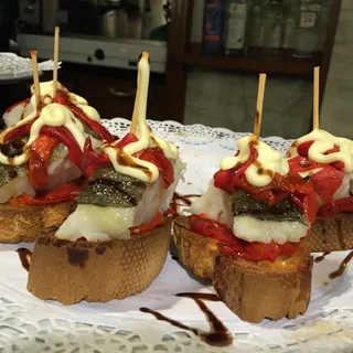 Pinchos，西班牙小吃，西班牙，美食，Pinchos