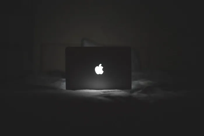 Macbook，苹果，光，笔记本电脑，电脑，夜，床