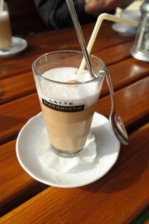 咖啡，拿铁玛奇朵，牛奶，温暖，美味