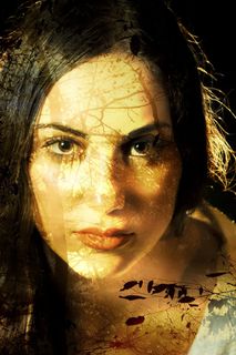 附魔，女人，肖像，超现实主义，幻想，自然