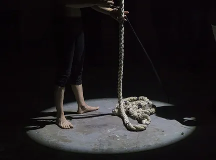 绳子,人,表演,舞台,绝招,魔术师 绳子,人,表演,舞台,绝招,魔术师
